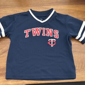18m Minnesota Twins Kids Navy Blue Shirt